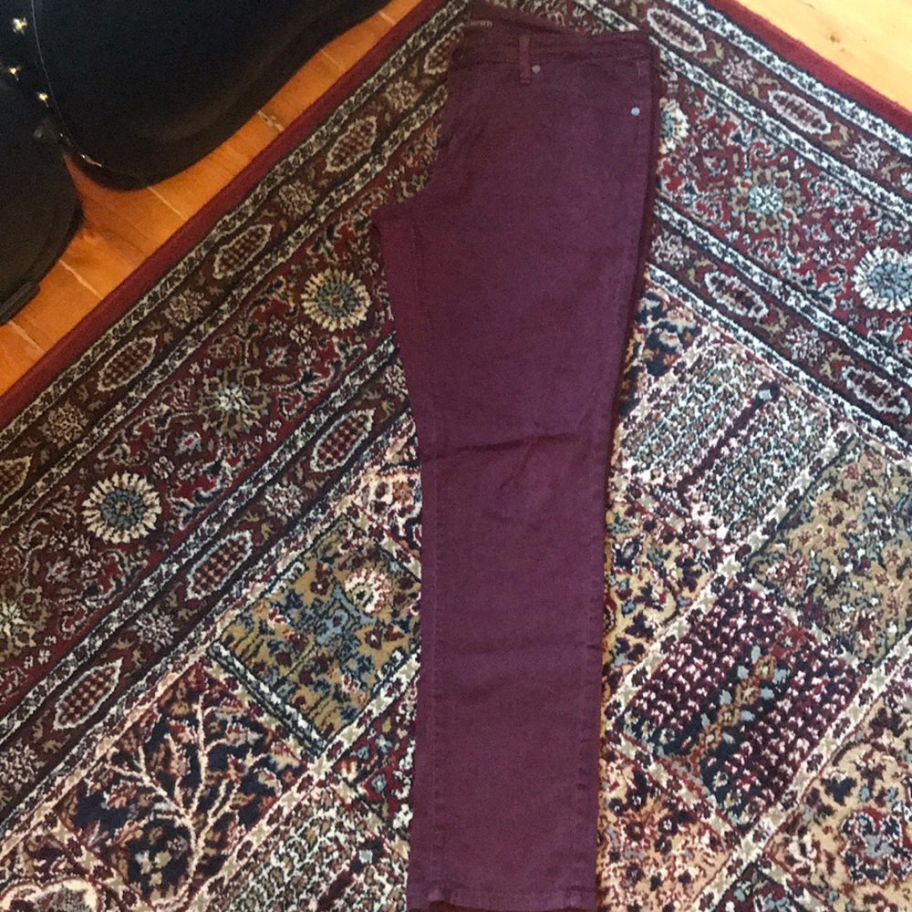 Mossimo Denim Legging Maroon